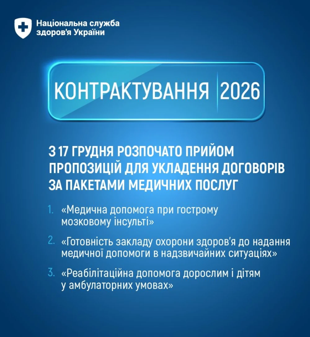 ПМГ-2026: НСЗУ оголосила прийом пропозицій до 23 грудня