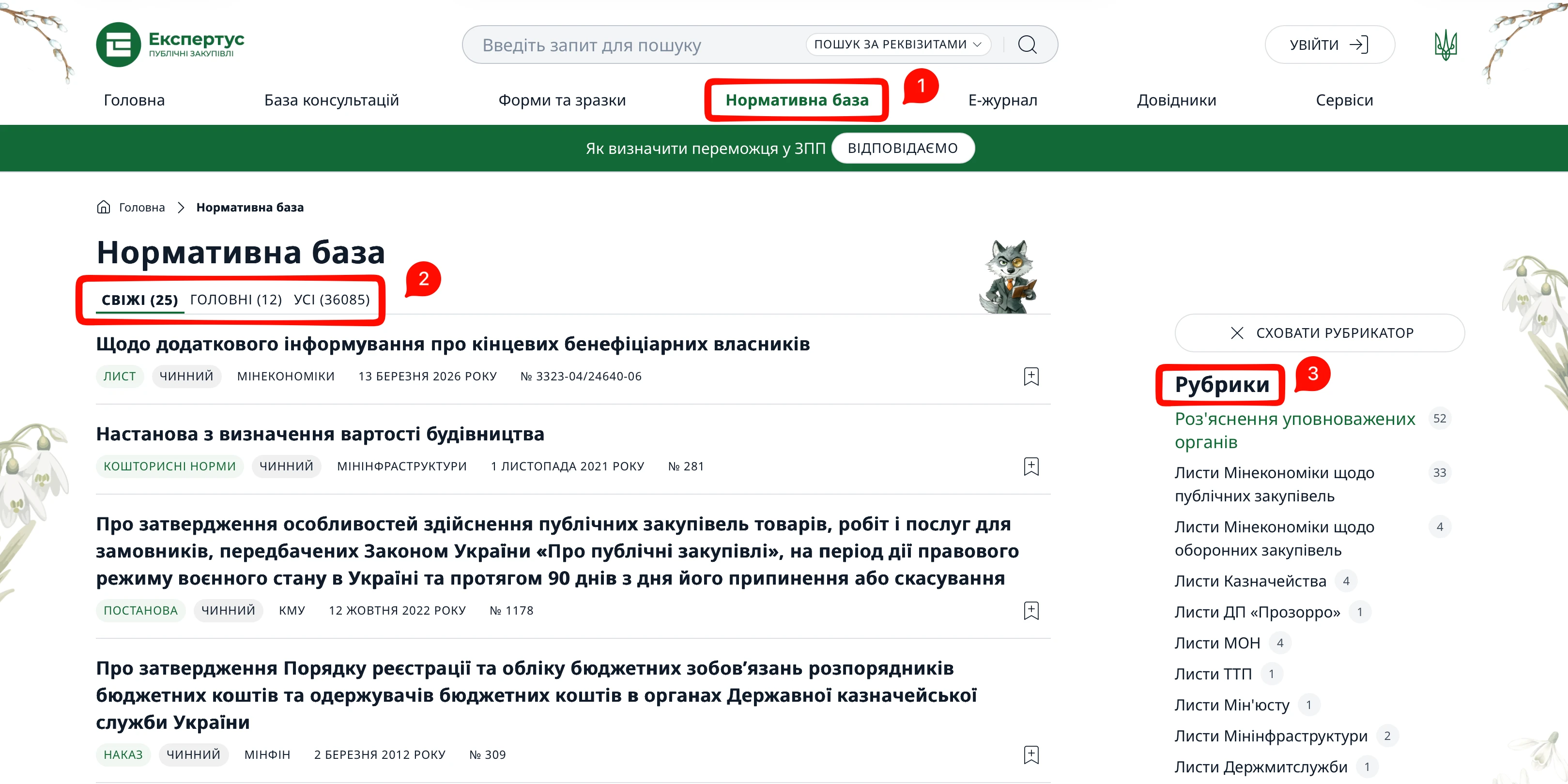 Експертус Держзакупівлі