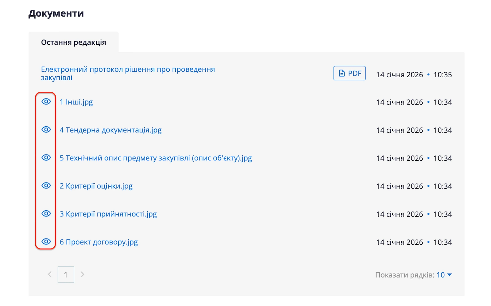 Нова опція на порталі Prozorro: переглядайте документи онлайн без завантаження
